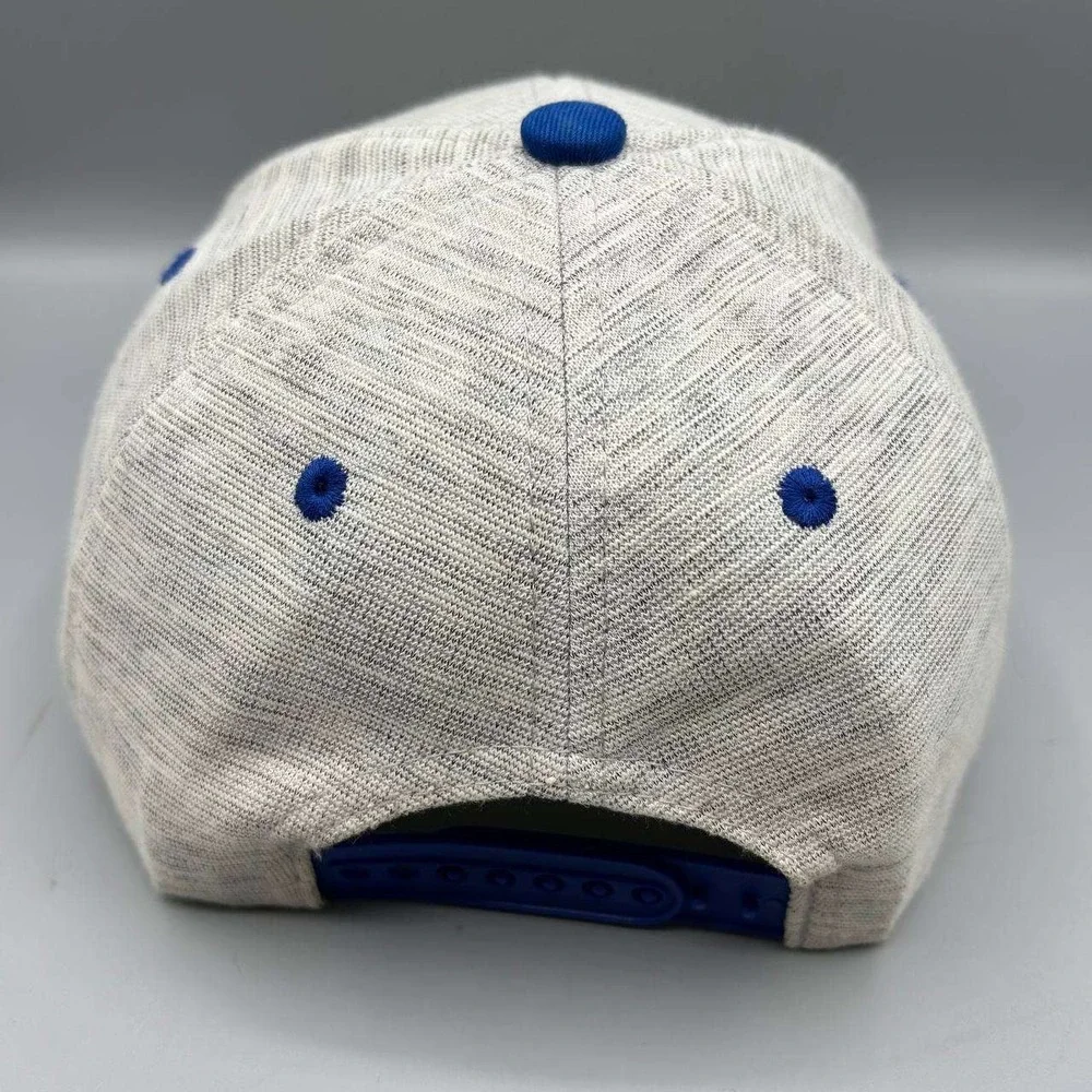 Chicago Cubs Hat‎ Youth Gray Blue Melonwear Snap Back Cap Cotton